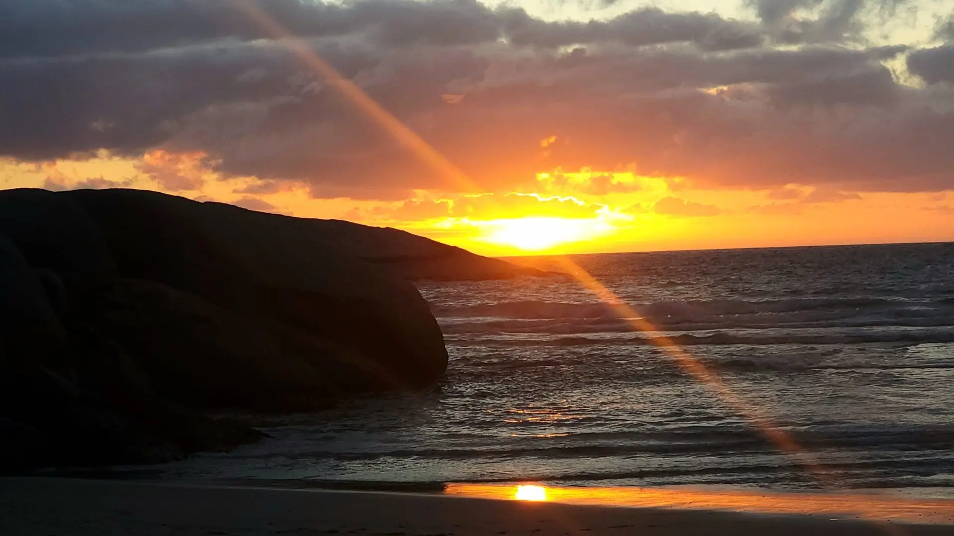 LLandudno Beach at Golden hour
